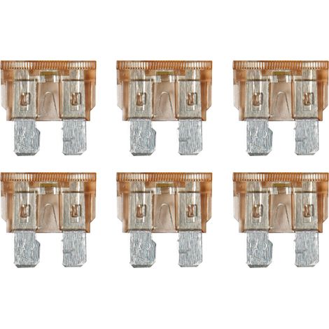 Smart Led, set 6 fusibili lamellari con spia a led, 12/32V - 7,5A (1/4)