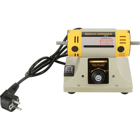 Meuleuse et polisseuse électrique 220 V 350 W avec prise UE pour bijoux et tours dentaires (1/5)