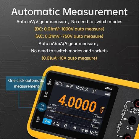 Générateur de signaux multimètre oscilloscope numérique DM40, C (1/5)