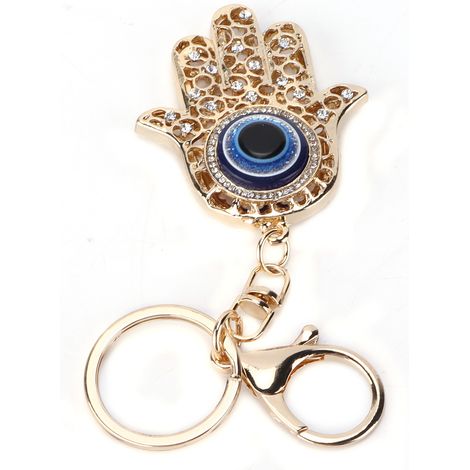 Evil Eye Keychain Durable Portable Keychain for Handbag Hooks Home Decoration Gifts (1/5)