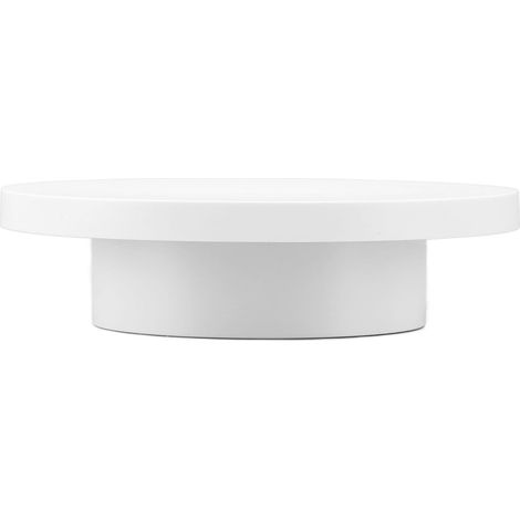 Présentoir rotatif blanc, télécommande connectable, charge maximale de 3 kg, support rotatif automatique pour produits, diamètre 20 cm / 7,9 pouces (1/5)