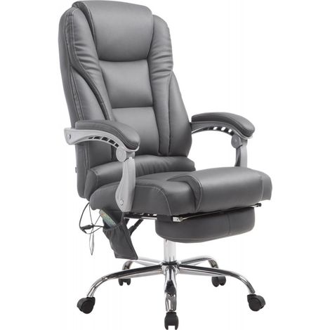 Bürostuhl Pacific mit Massagefunktion grau