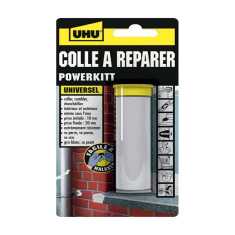 Pâte à réparer UHU tous matériaux tube - 60g - 39865 (1/4)