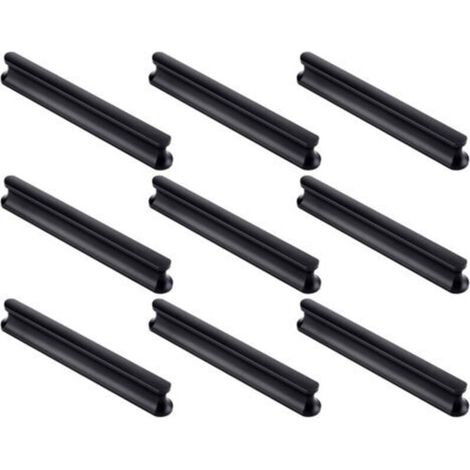 Set di 9 maniglie per ante di mobili da cucina, lunghe 120 mm (foro centrale 96 mm), maniglie per cassetti da cucina, maniglie per ante di armadi, maniglie per ante di credenze.
