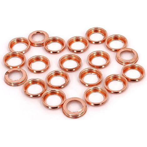 250Pcs Moteur Bouchon de Vidange Bouchon Joint Rondelle Joint Joint Anneaux pour 1102601M02 (1/2)
