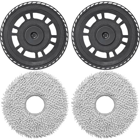 Wischtücher mit Ersatzhalterung Zubehör für Dreame L10s Pro Ultra Heat,L40s Ultra AE,X40 Ultra Complete,L10s Ultra Gen 2,L40s Ultra CE,X40 Ultra,X40 Master,L40/L20 Ultra (1/5)