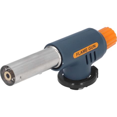 Torche à gaz de soudage à flamme pour barbecue portable, idéale pour le camping et la cuisson en extérieur. (1/5)