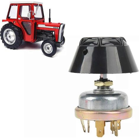 Interrupteur de klaxon et de phares pour tracteur 1668816M1 - Remplacement pour Massey Ferguson - Voir illustration (1/5)