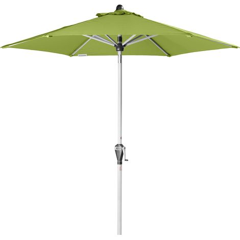 Doppler Sonnenschirm/ Kurbelschirm "Active Auto Tilt 210" mit Höhenverstellung, 210 cm, fresh green, Bezug aus 100% Polyester, Stock aus Aluminium, Streben aus Stahl, 4,4 kg (1/5)