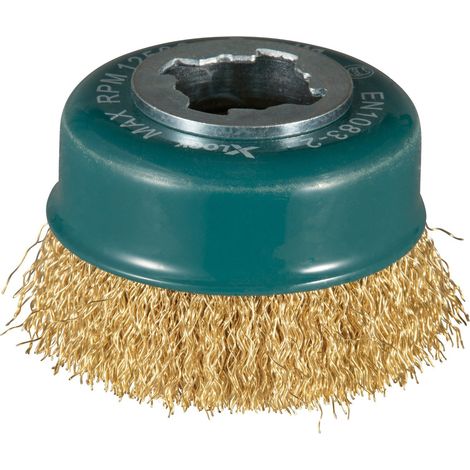 Makita Topfbürste 75mm Messing X-Lock D-73433 1 St.