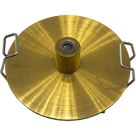 Rosone Ad Incasso In Metallo Ottone Brunito