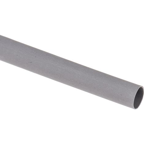 Gaine thermorétractable RS PRO, Dia. 4.8mm Gris rétreint 2:1, 1.2m ( Prix pour Paquet de 5 )