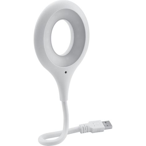 Lampe de table LED USB intelligente avec commande vocale, intensité variable 3 couleurs, tête rotative à 360°, lumière douce anti-fatigue, idéale pour étudier (1/5)