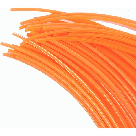 30 Brins 4 mm X 35 cm de fil étoile pour débroussailleuse qualité PRO