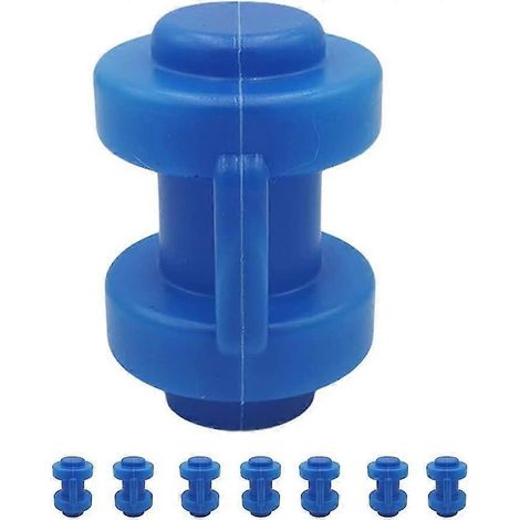 Embouts de trampoline (8 pièces), pièces de rechange pour filet de sécurité, diamètre 25 mm (1/4)