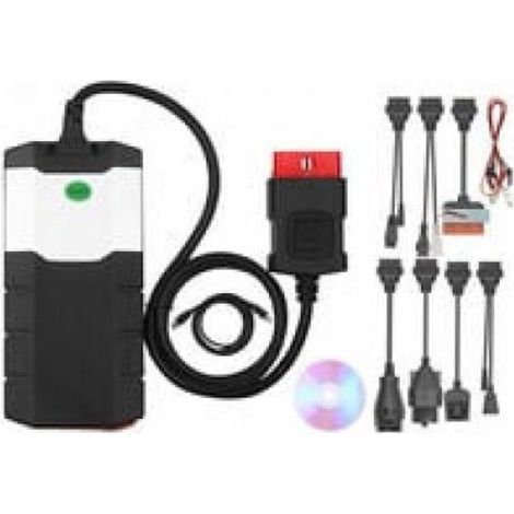 Kit de diagnostic auto Ds150E BT CDP TCS sans fil, compatible 48 marques, scanneur OBD2 multicolore, outil mécanicien