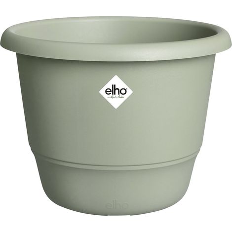 Elho Übertopf Amiga Kunststoff grün Ø 35 x 26 cm