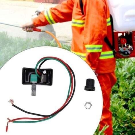 2 pezzi regolatore di velocità elettrico 12V interruttore regolatore accessori agricoli (1/4)