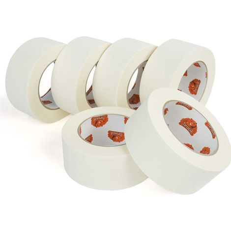 Kraft Paper Packaging Tape 50 mm x 164 ft - 6 Rolls (1/5)