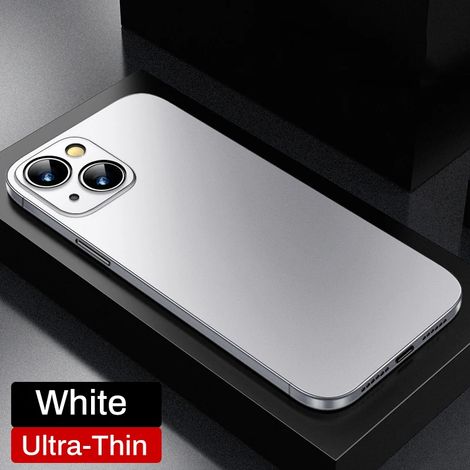 (iPhone 13 mini) Coque de téléphone ultra-fine en polypropylène souple, dos rigide givré (1/5)