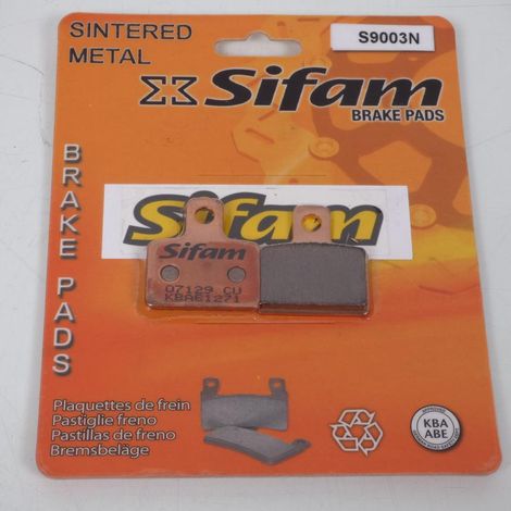 Plaquette de frein Sifam pour Moto Gas gas 280 TXT PRO 2004 à (1/2)