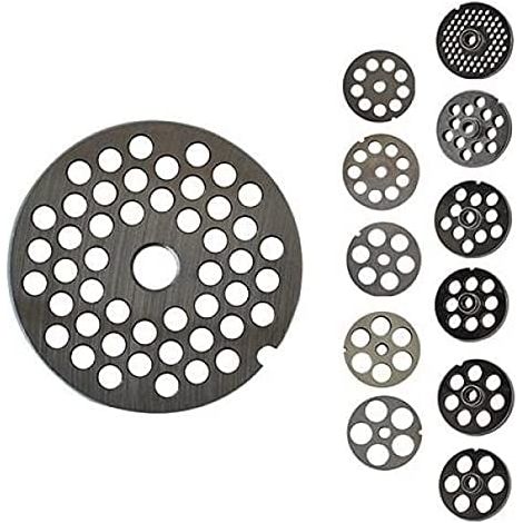 Piastra per tritacarne Reber - Fori diametro 6 mm