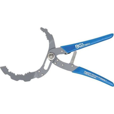 Pince Pour Filtre À Huile - Réglage Automatique - Mâchoires Coudées 30° - Ø60 À 120 Mm - Longueur 300 Mm - 1 Pièce
