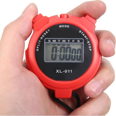 Cronometro deportivo digital XL-001 Rojo (1/4)