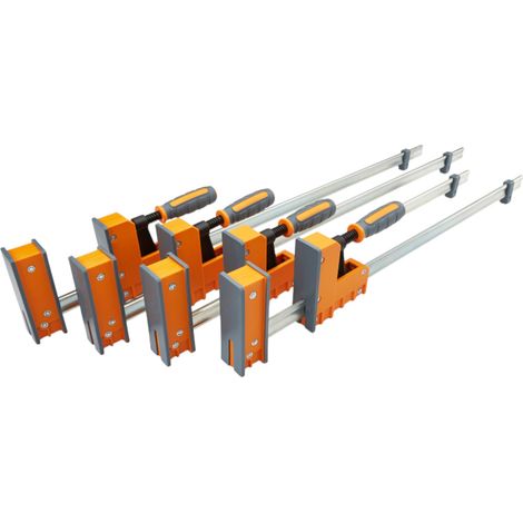 BORA ISTA6 Pack Schraubzwingen Set 4 tlg. 600 / 780 mm ( 571550I )
