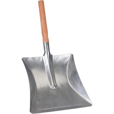 PROGARDEN pala mano zinc cenizas 43x21 cm , Pala mano zinc cenizas 43 x 21 cmPerfecta para recoger cenizasMango maderaPuede servir para recoger otras cosas, como serrín (1/2)