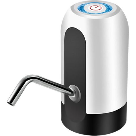 1 distributeur automatique de bouteille d'eau blanc – chargeur USB, acier (1/3)