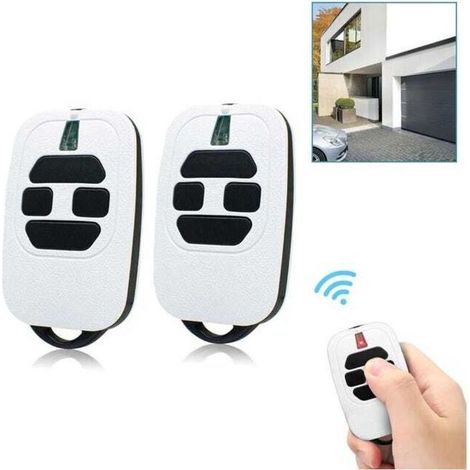 Télécommande porte de garage 433,92 MHz compatible avec GTI2/4, GT2/4, Mio TR2/4, Mio TR2N/4N - lot de 2 pièces (1/5)