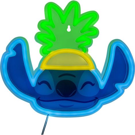 Paladone Lampada Neon LED Ananas Lilo and Stitch