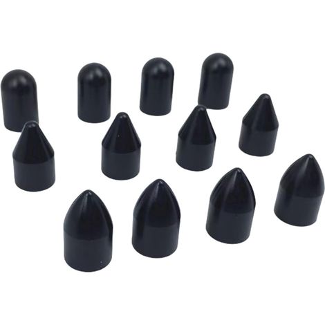 Lot de 12 embouts de tige de rechange pour débosselage de voiture (1/4)