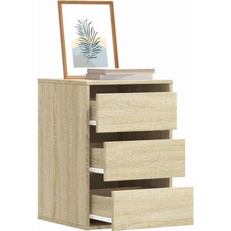 Kommode Sonoma-Eiche 40x41x58 cm Holzwerkstoff