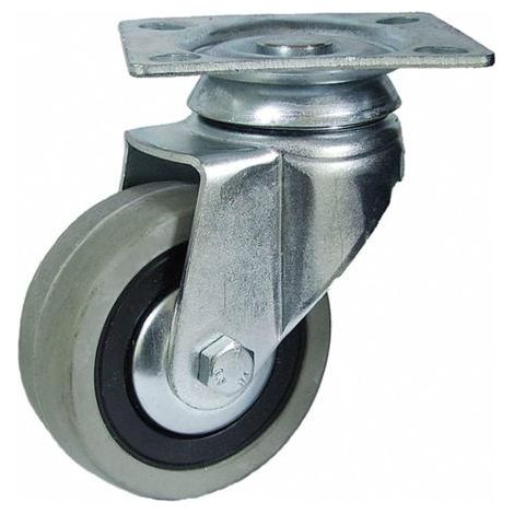 Rueda semi-industrial AFO serie capitol GG pletina - 60 mm