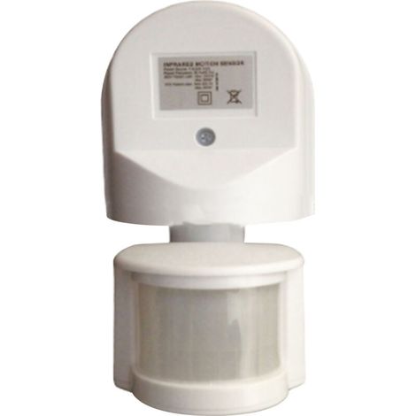 Sensor de movimiento infrarrojo PIR Crezuo 110V-220V, a prueba de polvo, interruptor de timbre, detector de luz-Crezuo