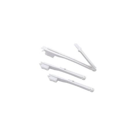 Cepillo multiusos para botellas - 3 cepillos para botellas y pajitas, cepillo para ranuras, para el hogar, la cocina y el baño - Crezuo