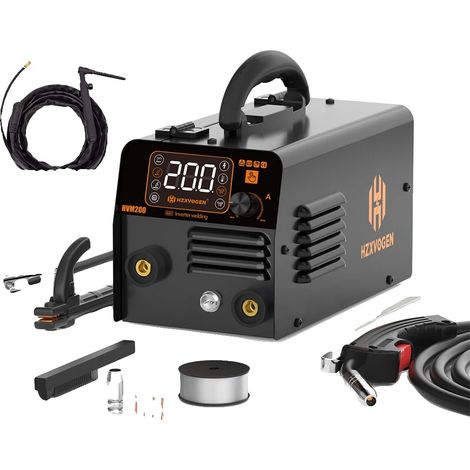 Machine à souder, fonctionnalité 3 en 1, panneau de contrôle convivial, Avec torche de 17V (1/2)