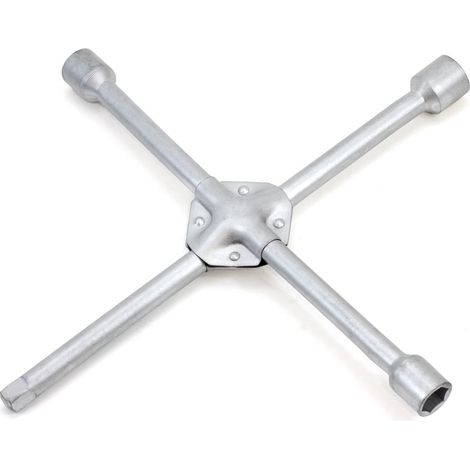 Chiave per dadi ruota auto con testa a croce 17 mm 19 mm 21 mm 1/2" amio-01278