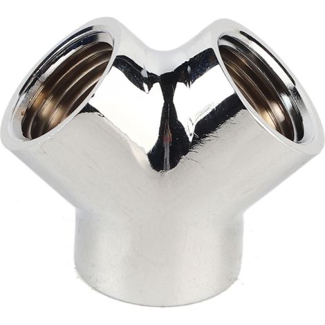 Raccord de refroidissement PC en Y à 3 voies, filetage femelle G1/4" pour système aqueux (1/5)