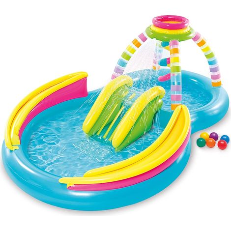 Aufblasbarer Spiralspielplatz - 56137np - intex
