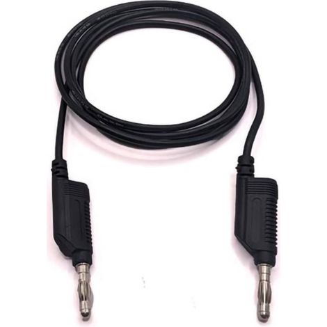 Mueller Electric BU-2020SR-A-24-0 Cavo di misura Spina a banana 4 mm Spina a banana 4 mm 60.96 cm Nero 1 pz.