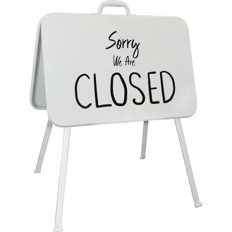 CARTELLO IN FERRO OPEN / CLOSED PIERRE (1/5)