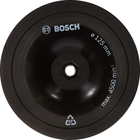 Plateau de ponçage pour Perceuse A serrer 125 mm (1/4)