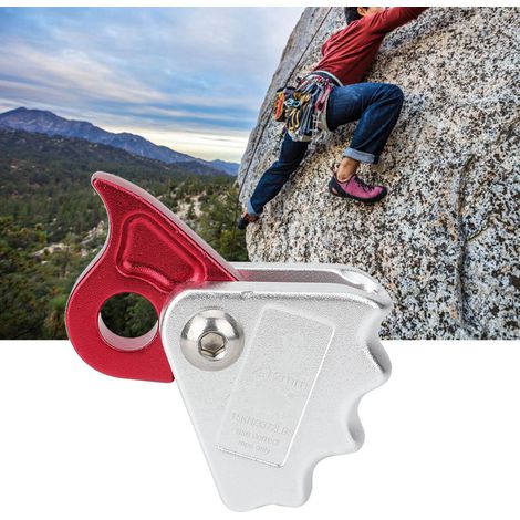 Seilklemme mit automatischer Verriegelung aus Aluminiumlegierung für Outdoor-Sportarten, Bergsteigen und Klettern (1/5)