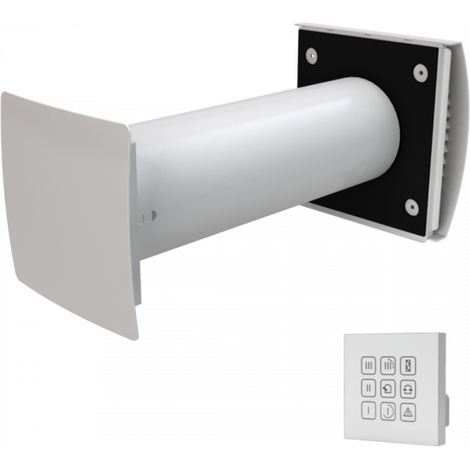 Blauberg dezentrale Lüftungs. Vento Eco2 A50 S10 Pro Komplettset, Wärmerückgewinnung, DN160 - 8055591