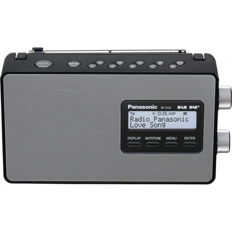 Panasonic RF-D10EG-K Kofferradio - schwarz