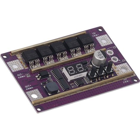 Module de soudage par points 12V, écran numérique 99 niveaux réglables, carte de circuit de soudeuse haute puissance, contrôleur de soudage à impulsions (1/5)