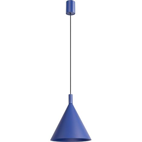 Suspensions Nox acier outremer 1xE27 24.5cm Sollux (1/5)
